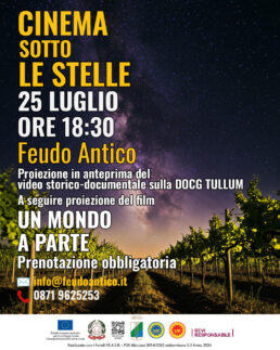 cinema sotto le stelle Feudo Antico
